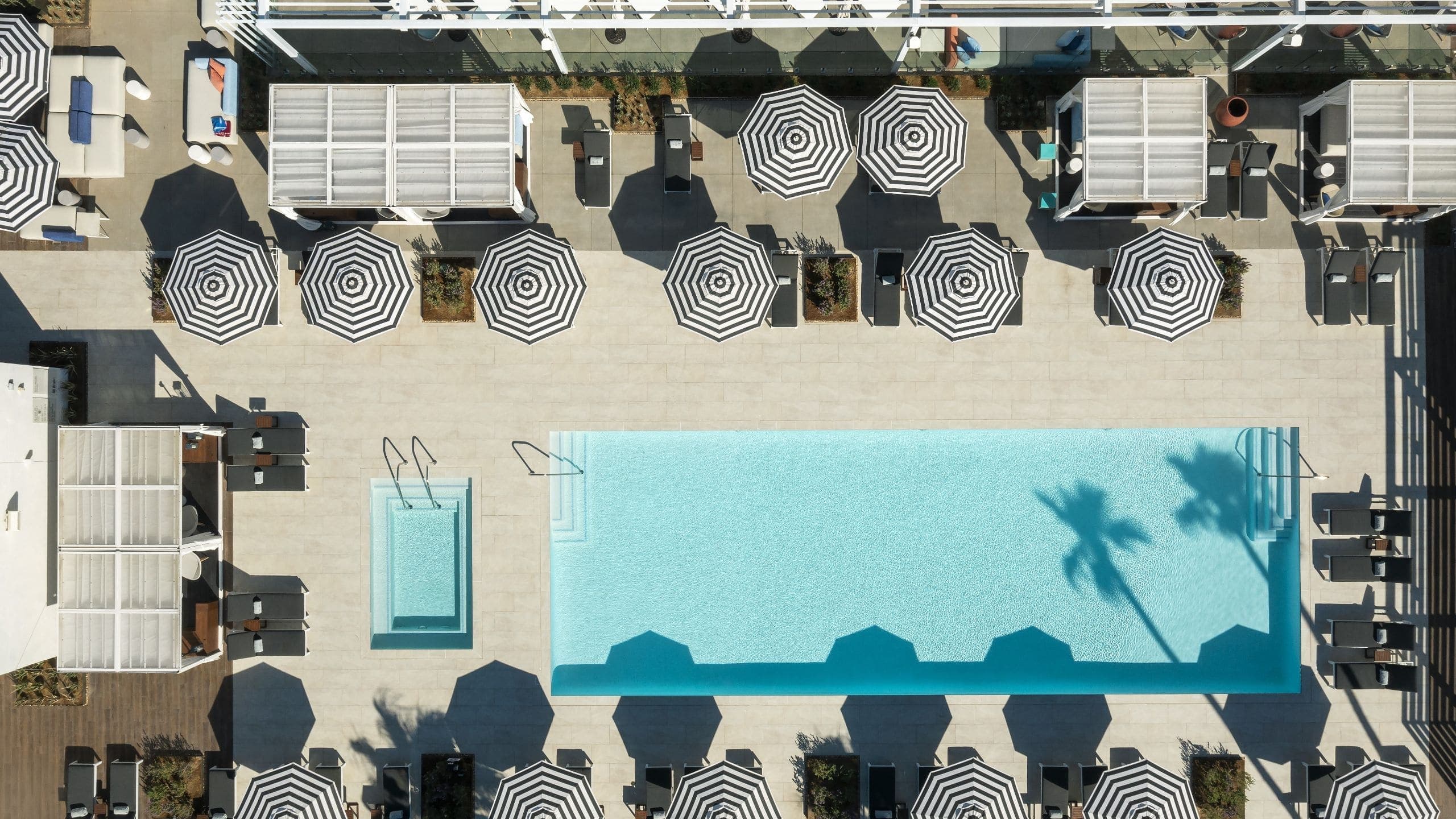 Thompson Hotels Aerial View Swimming Pool